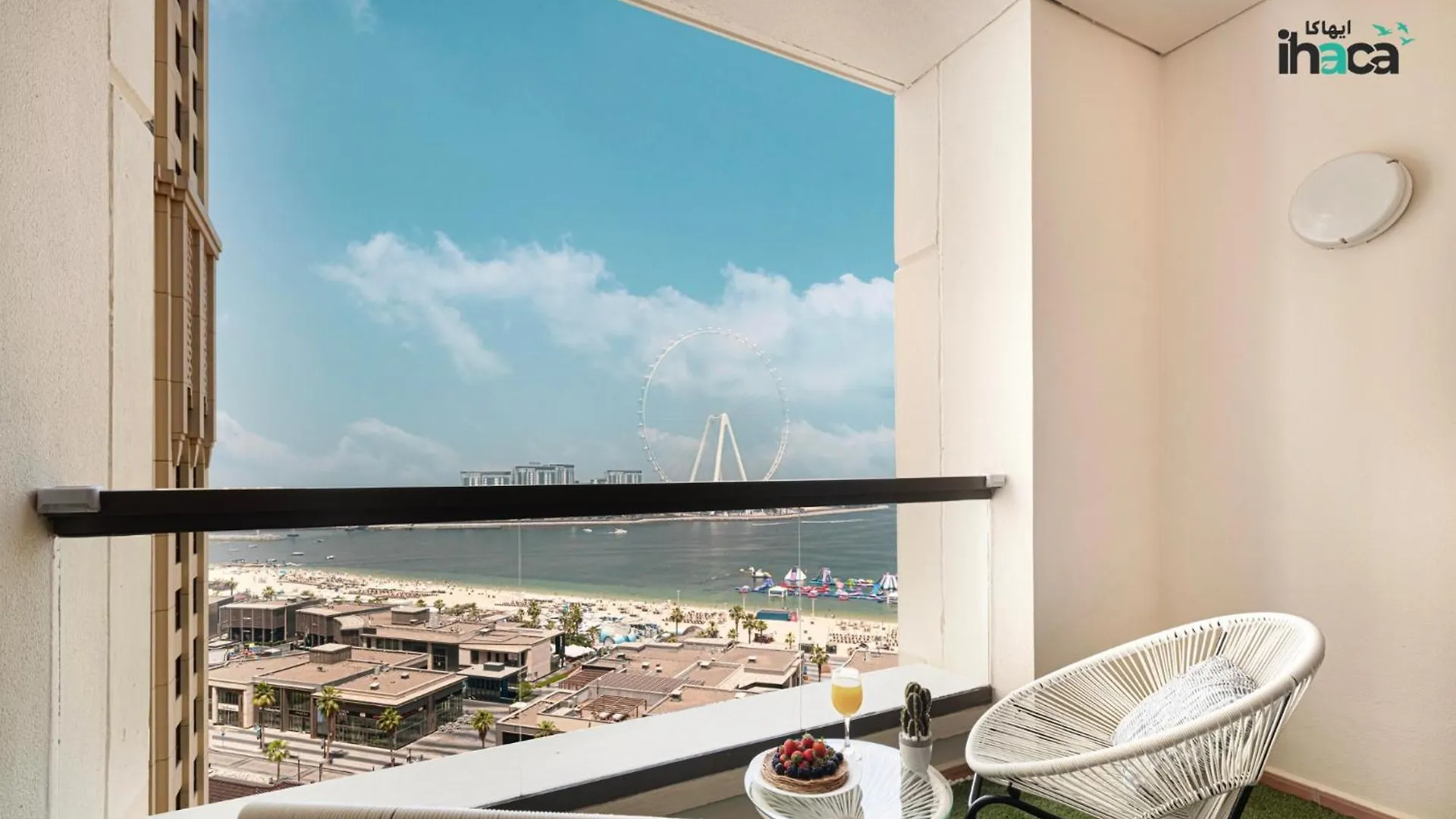 Boho Studio Beachfront Ain Sea View Jbr Walk 1Min Dubái 0*,  Emiratos Árabes Unidos