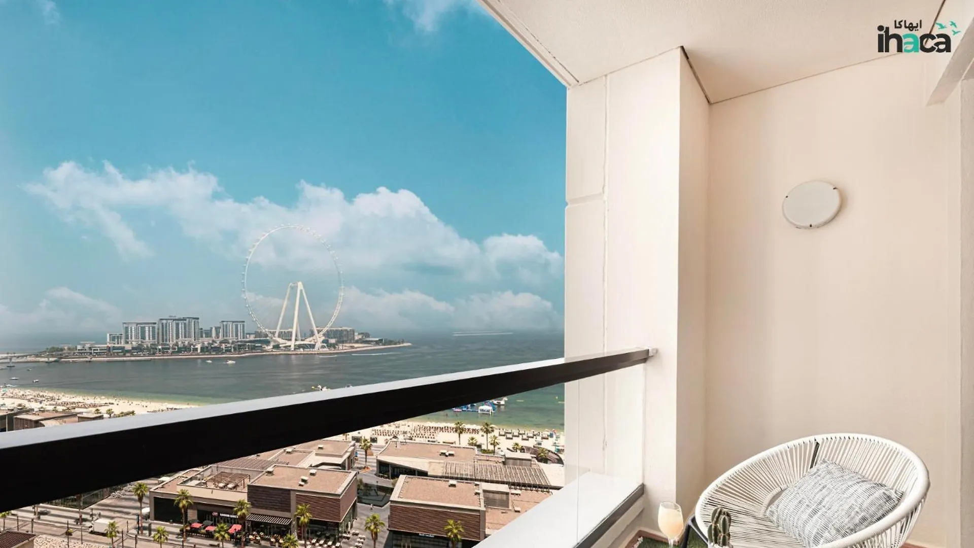 Apartamento Boho Studio Beachfront Ain Sea View Jbr Walk 1Min Dubái