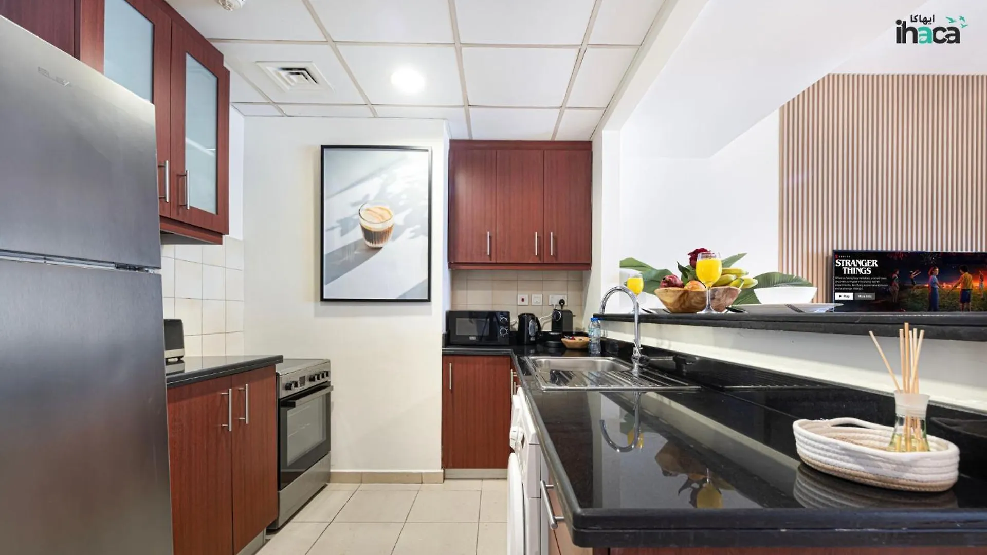 Boho Studio Beachfront Ain Sea View Jbr Walk 1Min Dubái Apartamento